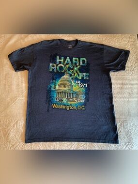 Hard Rock Cafe Washington D.C. Limited Edition Graphic T-Shirt